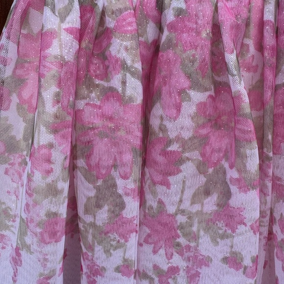 Zenzi Girls' Sleeveless 'Floral' Tulle Dress - Blush Pink XS. NWT - Picture 4 of 10